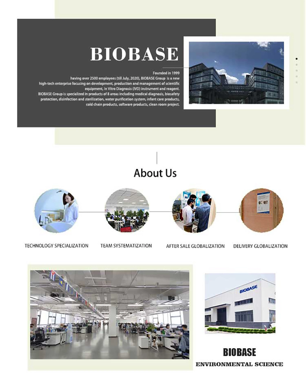 Biobase Automatic Nucleic Acid Extraction System Bk-HS96 for Lab Medical