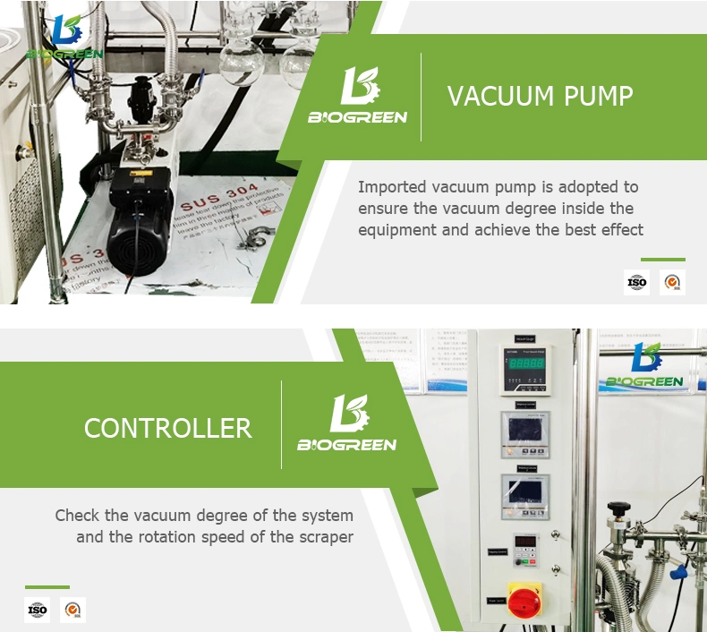 Lab Equipment Distillation Distiller Molecular Short Path System