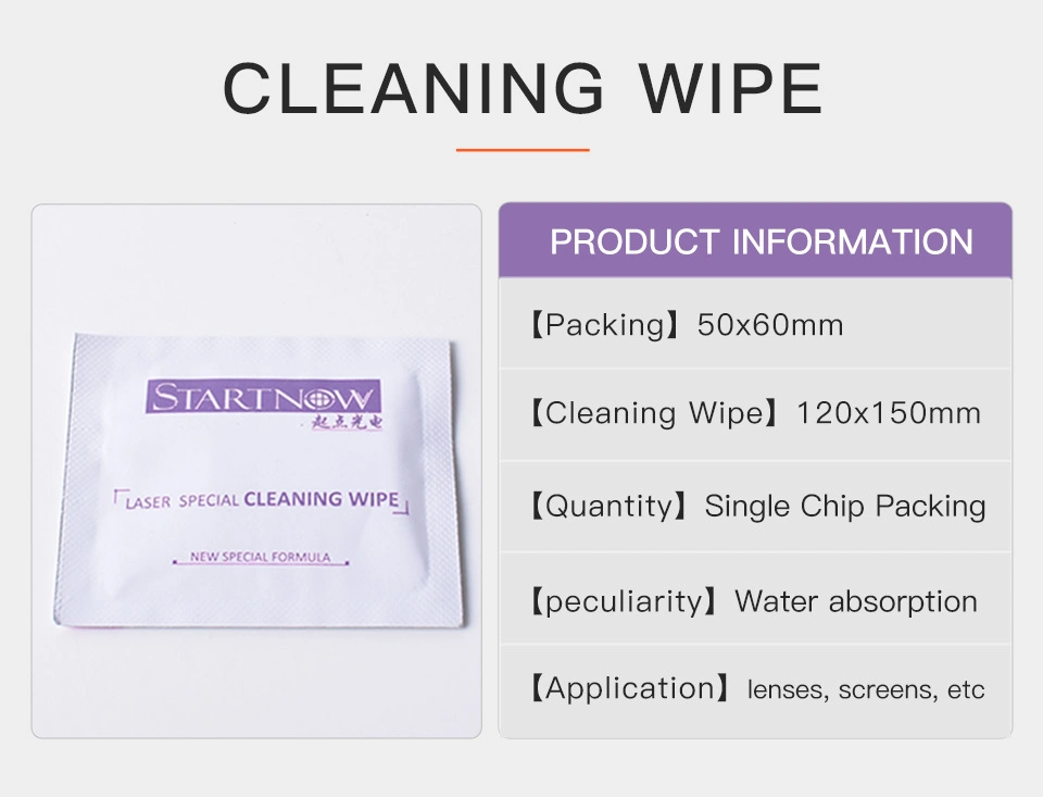 Startnow 5PCS/Lot Cleaning Wipes Laser Lens Special Paper Tissue CO2 Mirror Fiber Protective Windows Laser Machine Parts