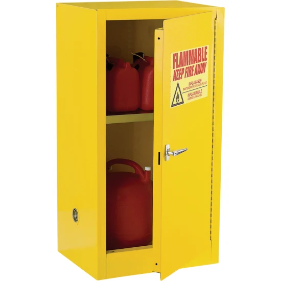 Armoire de stockage de sécurité et d'acide de 28 gallons en PP