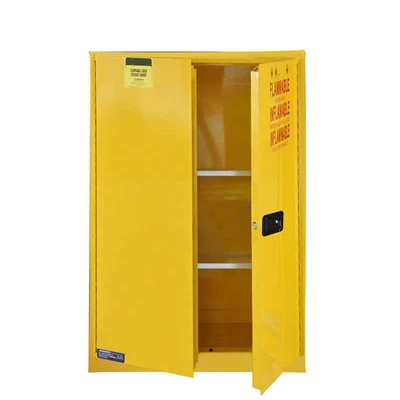 Armoire de sécurité inflammable de haute qualité - Armoire de sécurité de laboratoire jaune pour le stockage