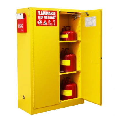 Armoire de sécurité inflammable Sai-U 45 gallons Armoire de stockage de produits chimiques de laboratoire Sc0045y