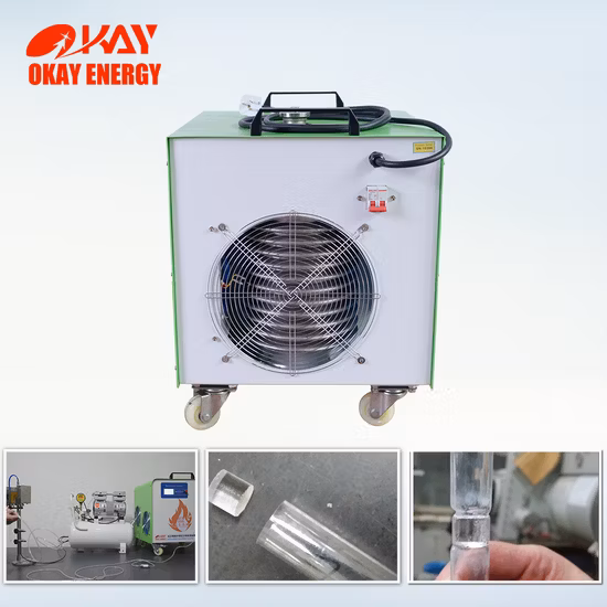 Oh1000 Système d'étanchéité sous vide à tube de quartz Hho pour laboratoire